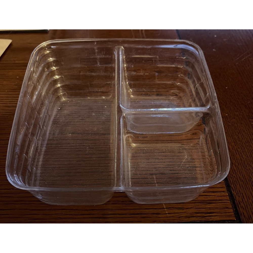 Longaberger 3 Way Divided Plastic Protector 41581 7x7 3/4